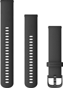 Garmin Quick Release klokkereim 20 mm (sort/grå)