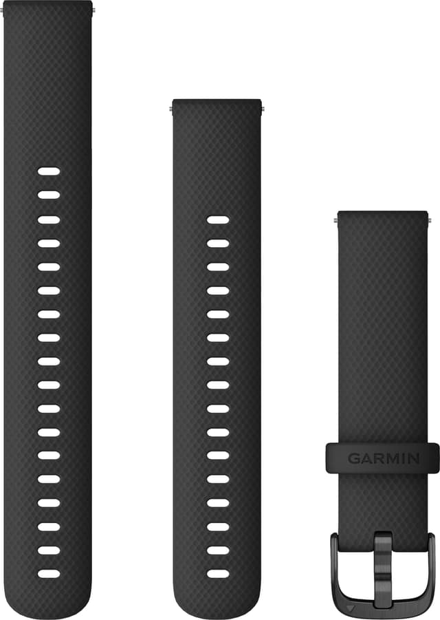 Garmin Quick Release klokkereim 18 mm (sort/grå)