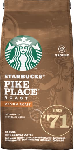 Starbucks Pike Place Roast kaffepulver