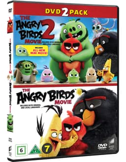 ANGRY BIRDS MOVIE 1+2 BOX (DVD)