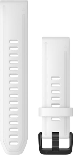 Garmin QuickFit silikonarmband 20 mm (vitt/svart)