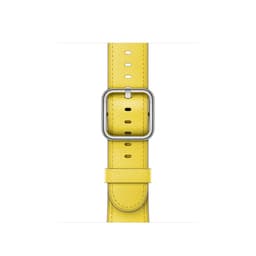 Apple Watch rem 42 mm klassisk læderrem (spring yellow)