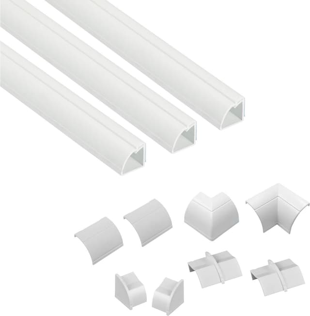 D-Line kabellist 3-pack (1 m/vit)