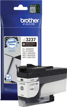 Brother LC-3237BK blekkpatron sort