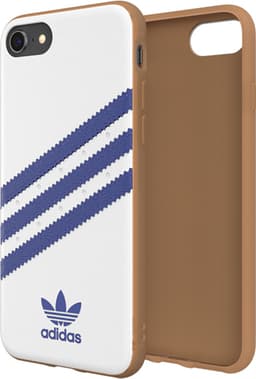 Adidas iPhone 6/7/8 deksel (hvit/marineblå)
