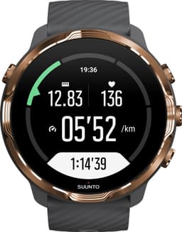 Suunto 7 multisport GPS träningsklocka (grafit koppar)