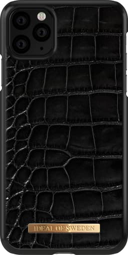 iDeal of Sweden Apple iPhone 11 Pro Max suojakuori (Noir Croco)