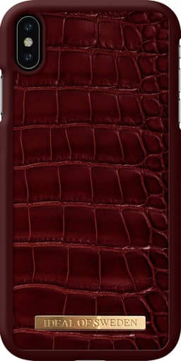 iDeal of Sweden Apple iPhone Xs Max suojakuori (Claret croco)