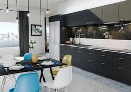 Epoq peitelevy korkeakaapille 233 (Black)