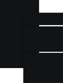 Epoq dekkside til kjøkkenøy 233 (Black)