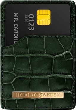 iDeal of Sweden magnetisk pung til mobiltelefon (Evergreen Croco)