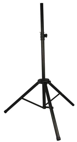 Aluminium Högtalarstativ svart (25kg/1,90m)