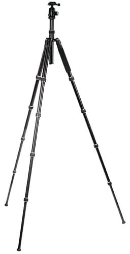 Ammattimainen kamera- ja videoteline kuulapäällä, 145 cm