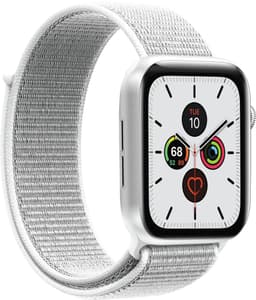 Puro nylonarmband för Apple Watch 42-45mm (vit)