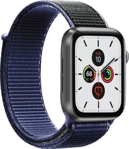 Puro klokkereim i nylon til Apple Watch 42/44/45 mm (space blue)