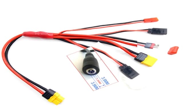 Fuse Ladekabel - XT60 til Multifunksjon