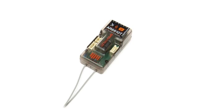 Spektrum AR6610T DSMX 6Ch Telemetry Receiver