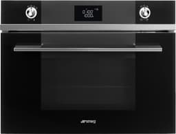 Smeg Linea 45 cm kompaktiuuni SF4102MCN (musta)