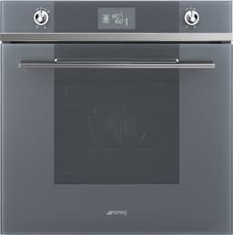 Smeg Linea 60 cm multifunksjonsovn SFP6102TVS (sølv)