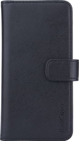 RadiCover 2in1 5"-5,4" universellt plånboksfodral (svart)