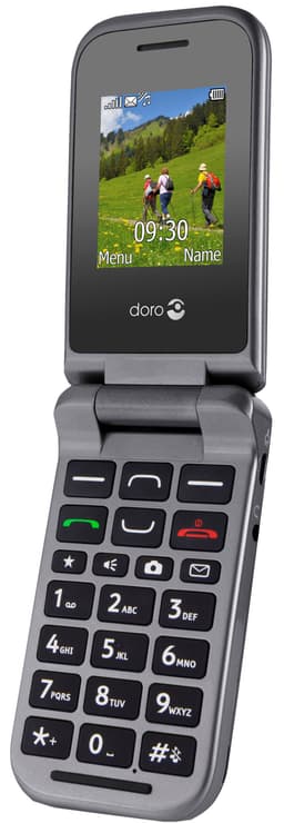 Doro PhoneEasy 609 mobiltelefon – stål