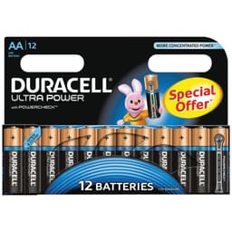 Duracell Ultra Power AA paristot 12 kpl
