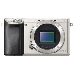 Sony Alpha A6000 systemkamera og 16-50 mm obj. (sølv)