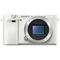 Sony Alpha A6000 systemkamera og 16-50 mm obj. (hvit)