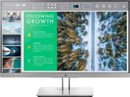HP EliteDisplay E243 23,8" näyttö (hopea)