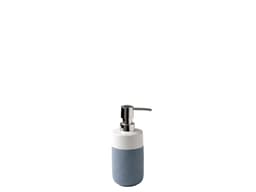 Scandinavia Bathroom Rund Tvålpump Dia. 7 x 18 cm vit/blå