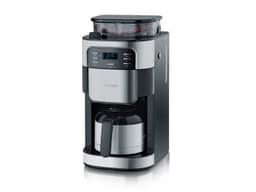 Severin Kaffemaskine m. kværn 1000 watt Sort/stål