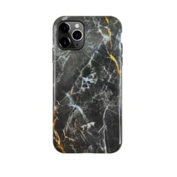 Miljøvenligt iPhone 11 Pro trykt etui - Black marble