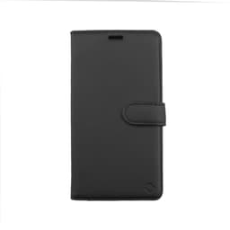 Miljövänliga Äkta Läder iPhone 11 2 in 1 plånbok mobilskal - Black