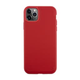 Ympäristöystävällinen Aitoa nahkaa iPhone 11 Pro Max Kotelo - Red