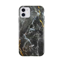 Ympäristöystävällinen painettu iPhone 11 Kotelo - Black Marble