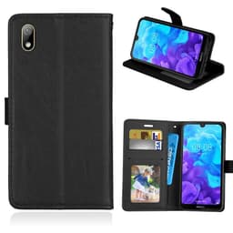 Wallet 3-kort til Huawei Y5 2019 (AMN-LX1)  - sort