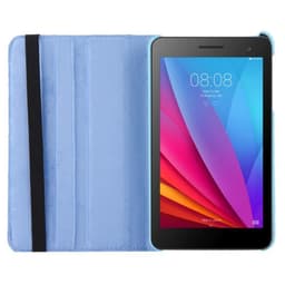 360° Roterebart cover MediaPad Huawei MediaPad T1 7.0 : farve - Lyseblå