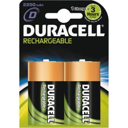 Duracell Recharge Plus D 3000mAh 2 stk