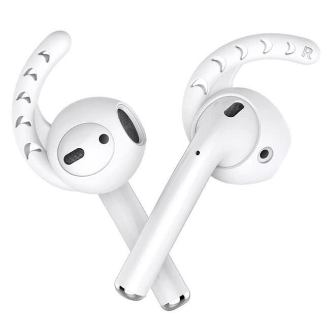 Flex Silikon skydd till AirPods 6-pack Vit