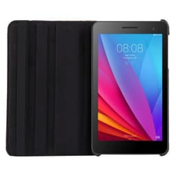 360° Roterebart cover MediaPad Huawei MediaPad T1 7.0 : farve - sort