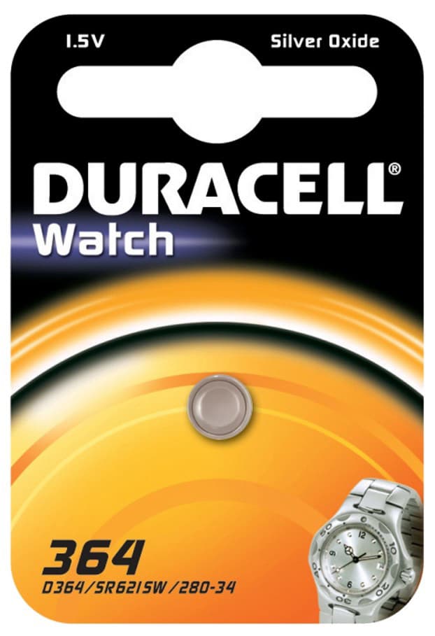 Duracell klokkebatteri 364