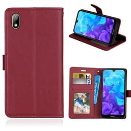 Lommebokdeksel 3-kort Huawei Y5 2019 (AMN-LX1)  - brun
