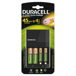 Duracell 4 timmars AA/AAA Batteriladdare