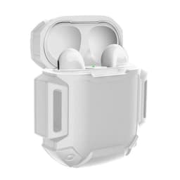 silikone cover med rem / AirPods til AirPods : farve - hvid