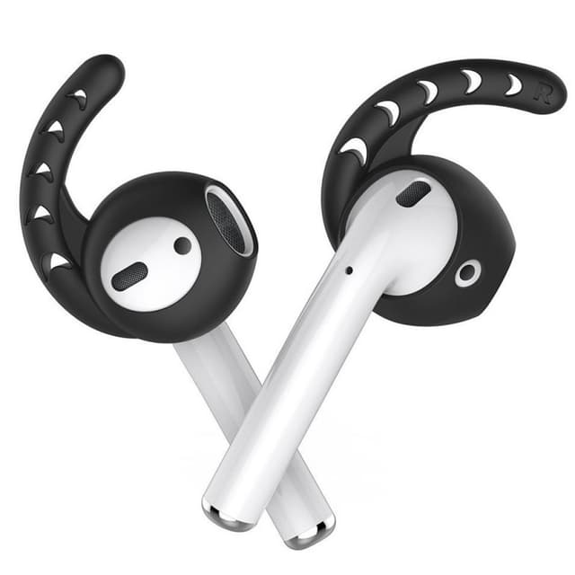 Flex Silikon skydd till AirPods 6-pack Svart