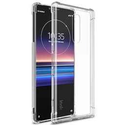 IMAK Shockproof suojakuori Sony Xperia 1 (J9110)  - läpinäkyvä