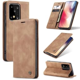 CaseMe Smart FlipCase Samsung Galaxy S20 Ultra (SM-G988F)  - ruskea