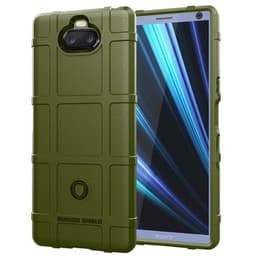 Rugged Shield cover til Sony Xperia 10 (I4113)  - grøn