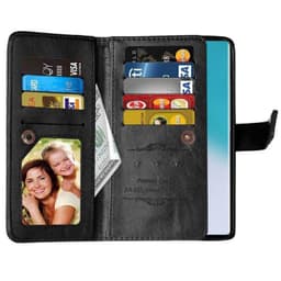 Dual-flip Flexi 9-kort Samsung Galaxy S20 (SM-G980F)  - Svart