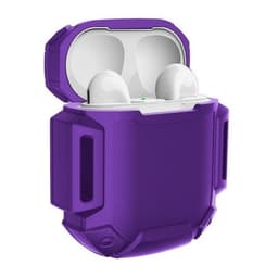 silikone cover med rem / AirPods til AirPods : farve - lilla